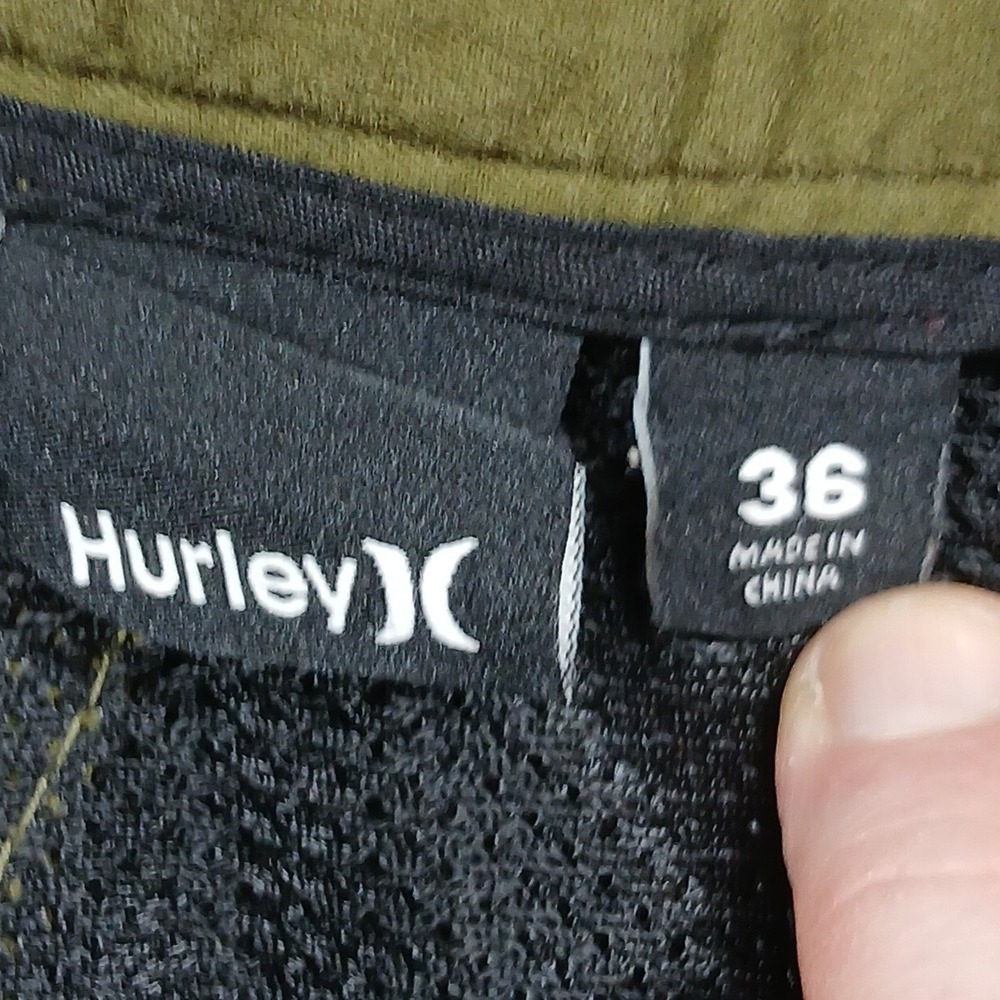 Hurley Olive Chino Pants for Men - Picture 4 of 12